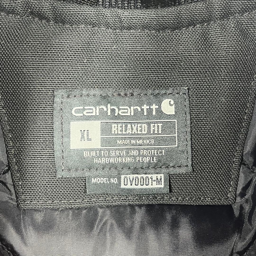 Carhartt ダック地 中綿ワークベスト ブラック XL 新品タグ付き
