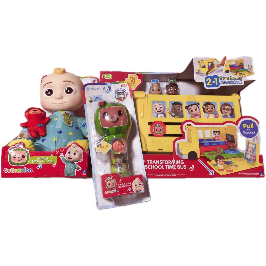 【合計14,518円】 ココメロン Cocomelon おもちゃ 3種セット