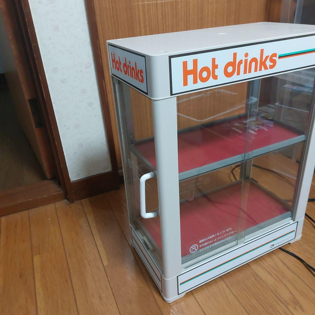 ホットドリンクケース ガラス扉付き