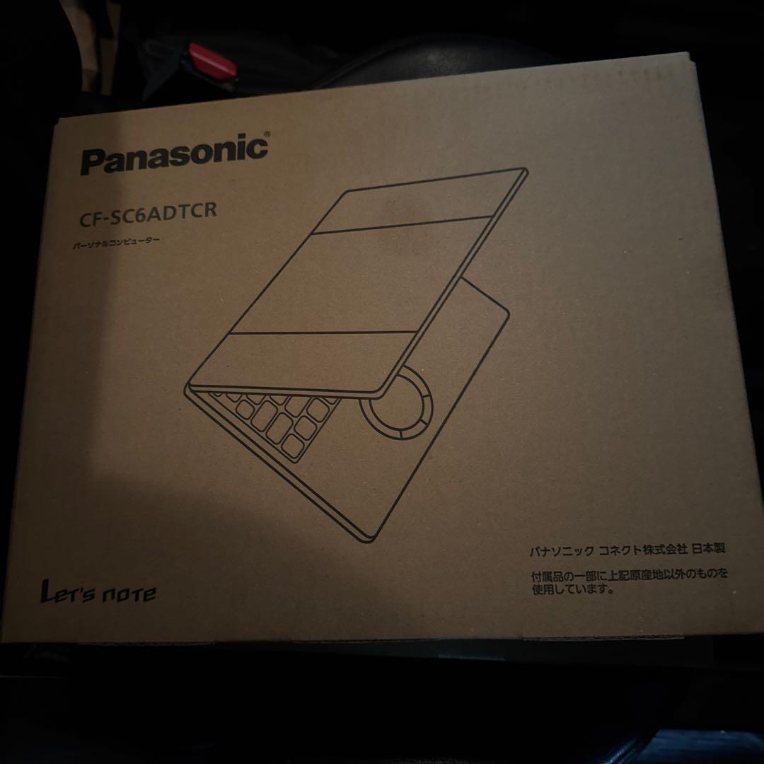 Panasonic Let's note CF-SC6ADTCR 本体