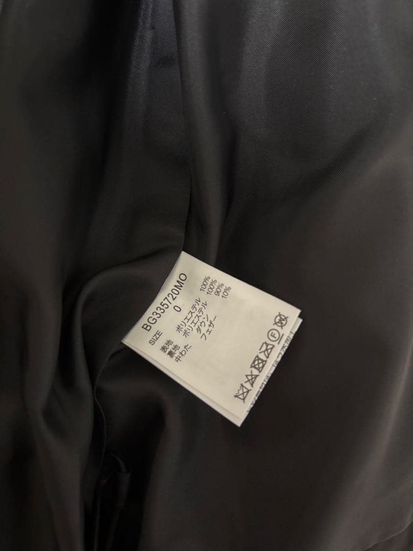 新品未使用 BARNYARDSTORM ダウンベスト S ブラック