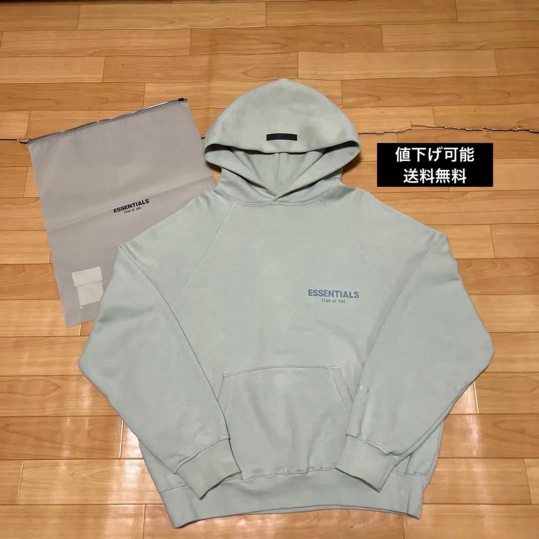 ESSENTIALS FEAR OF GOD パーカー XS ライトグレー