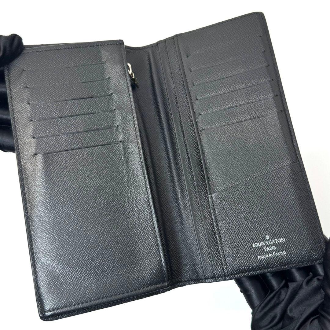 良品 ルイヴィトン ダミエグラフィット ポルトフォイユ ブラザ 財布 二つ折り