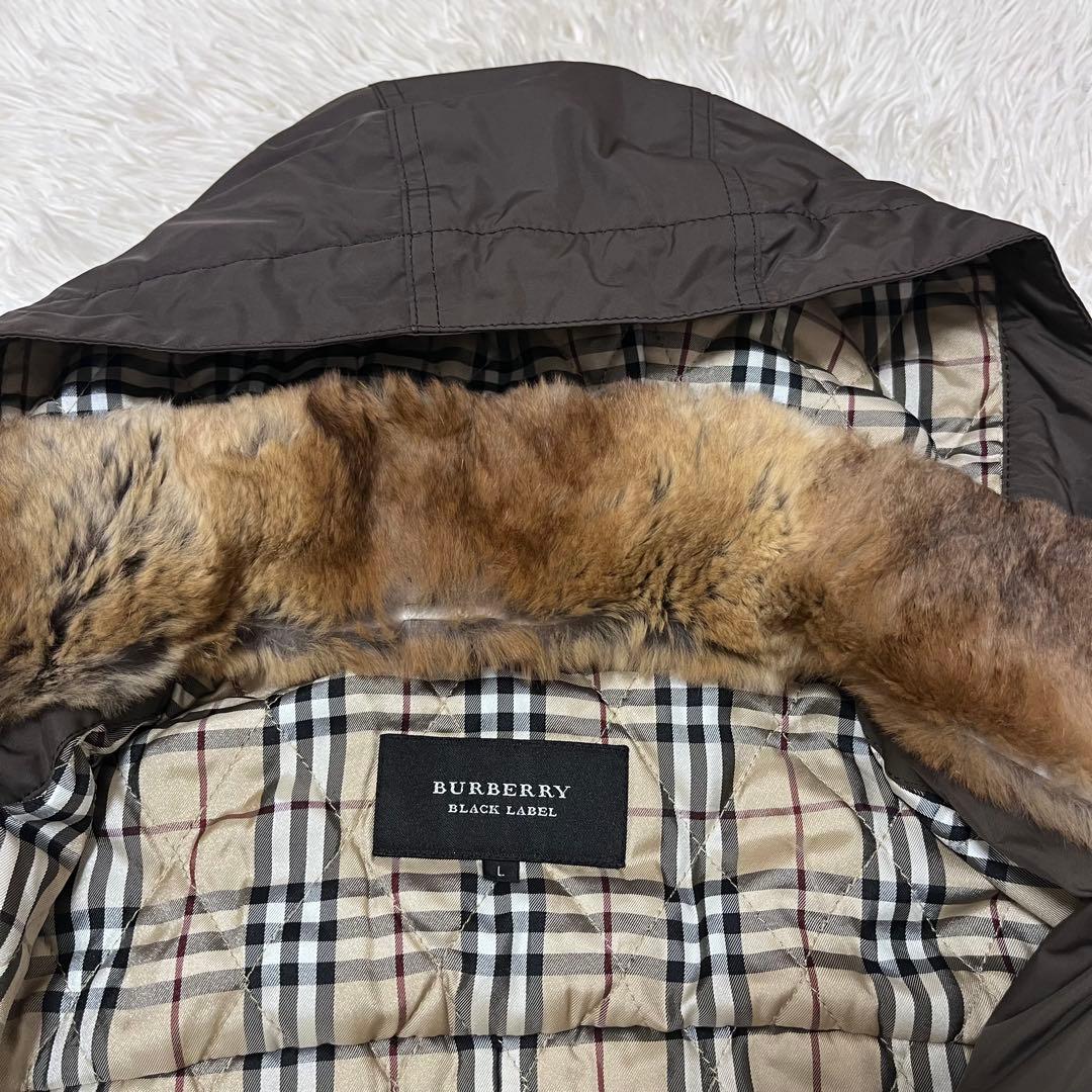 BURBERRY BLACK LABEL ミリタリーコート モッズコート L