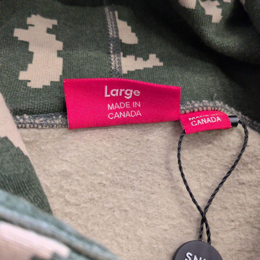 Supreme 迷彩柄 パーカー