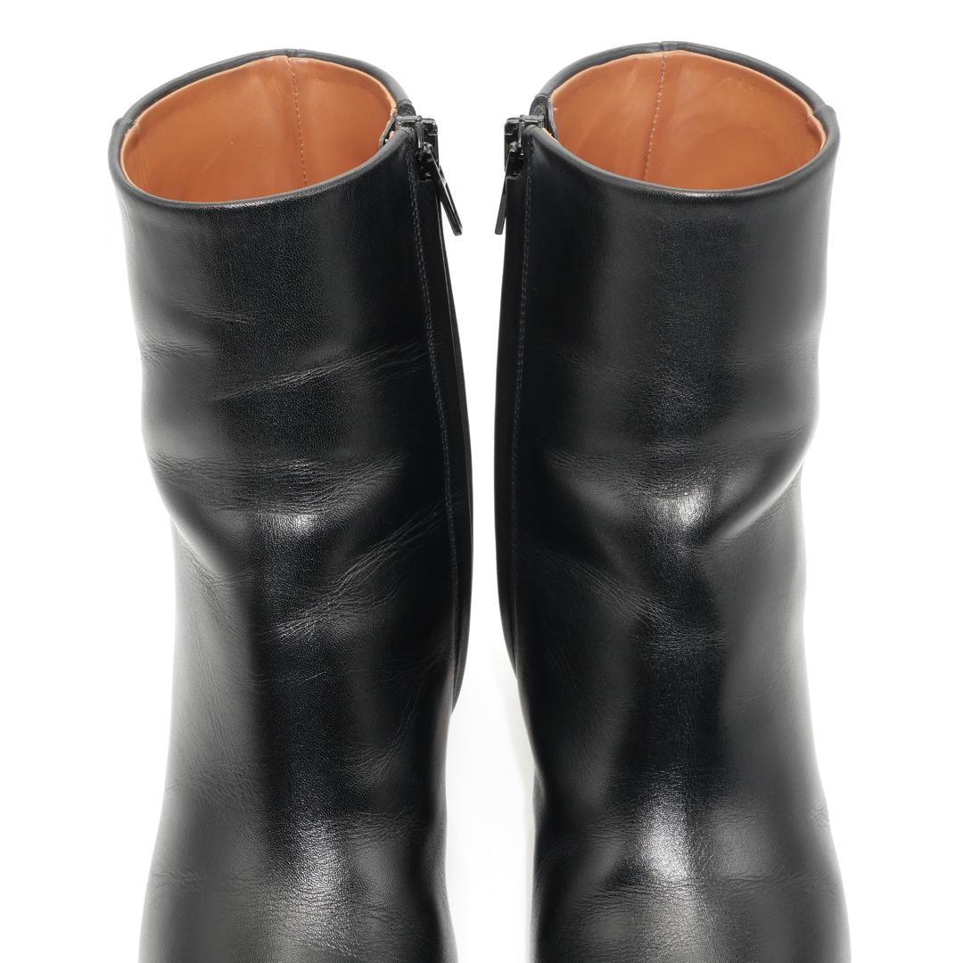 35　CELINE　BAMBAM　黒　メタルヒール　フィービー期　7cmヒール