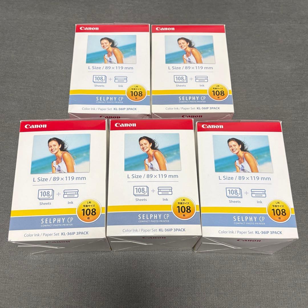 用紙540枚付　Canon SELPHY CP800 用紙インク付　セルフィー