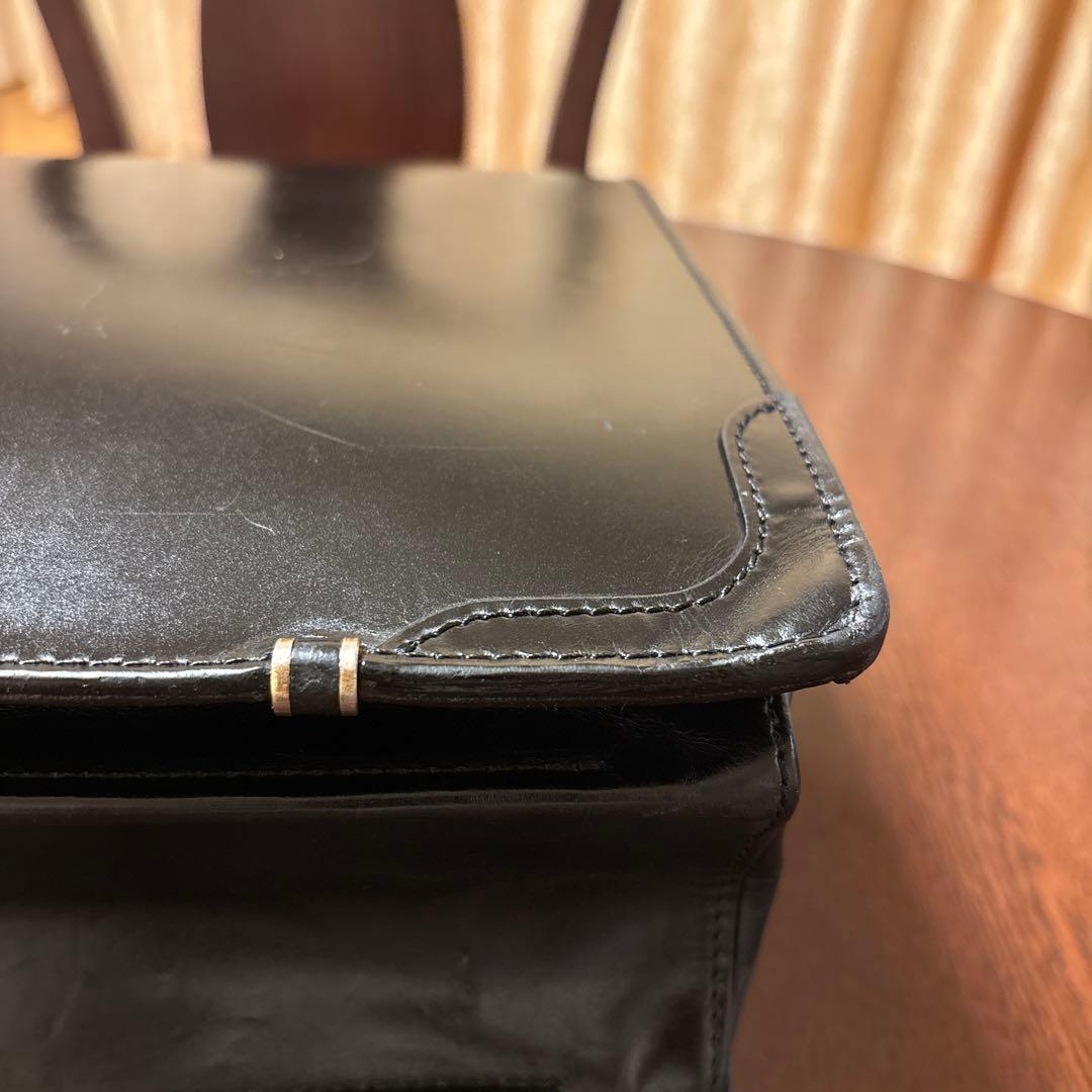 週末セール‼️ココマイスター ダレスバッグ ブライドルレザー 黒