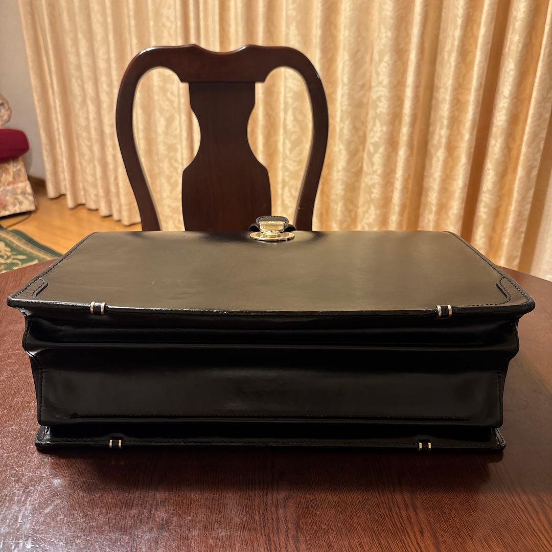 週末セール‼️ココマイスター ダレスバッグ ブライドルレザー 黒