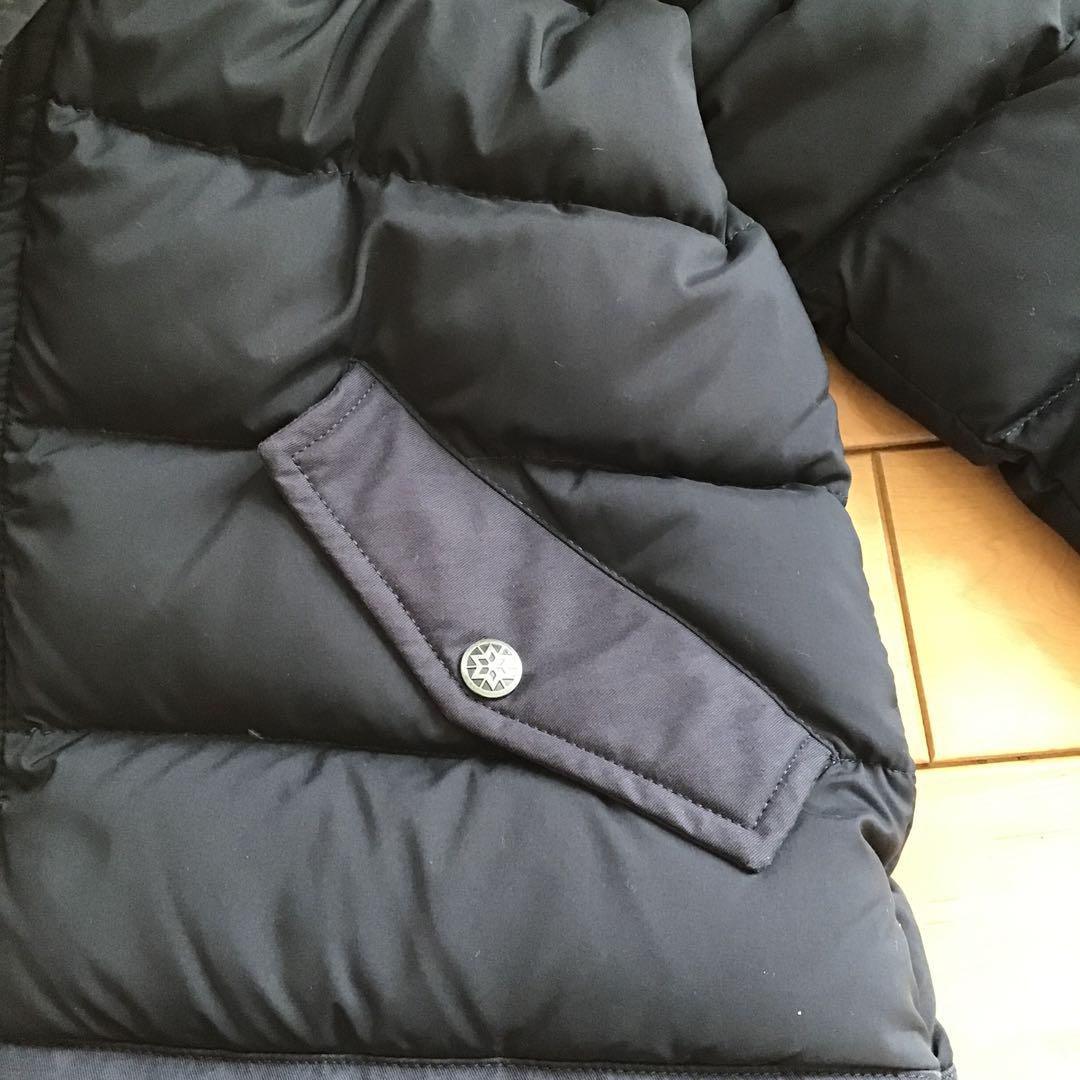 IENAコラボPYRENEX Heritage ダウンジャケット 38 ネイビー