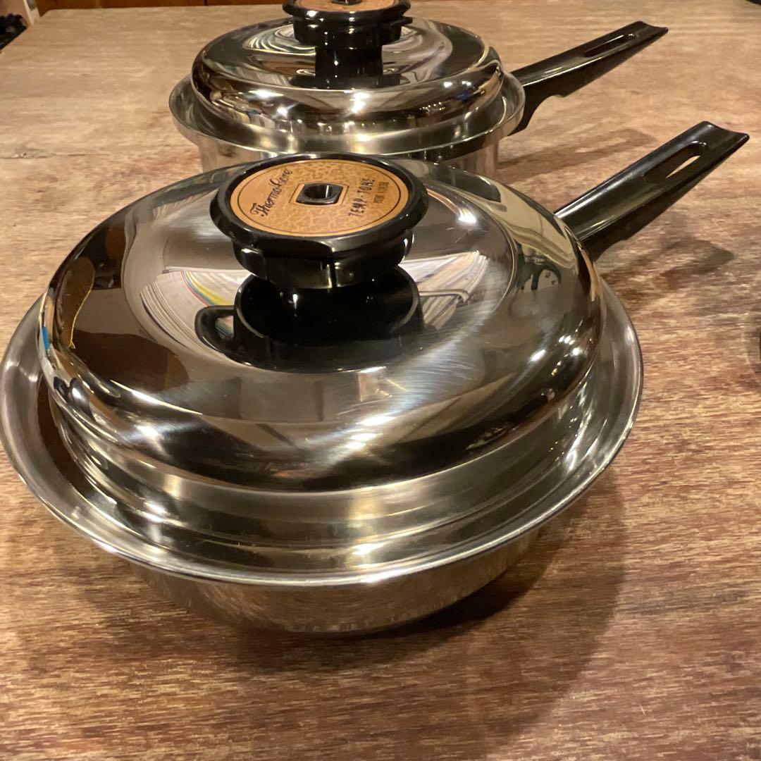 未使用！テンプトーン TEMP-TONE サーモコア ステンレス 片手鍋 無水鍋