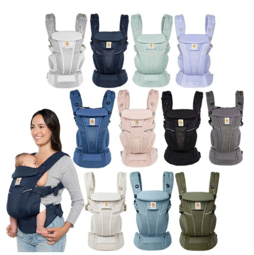 エルゴベビー メッシュ抱っこ紐 ブルーラベンダー試着のみ希少カラー