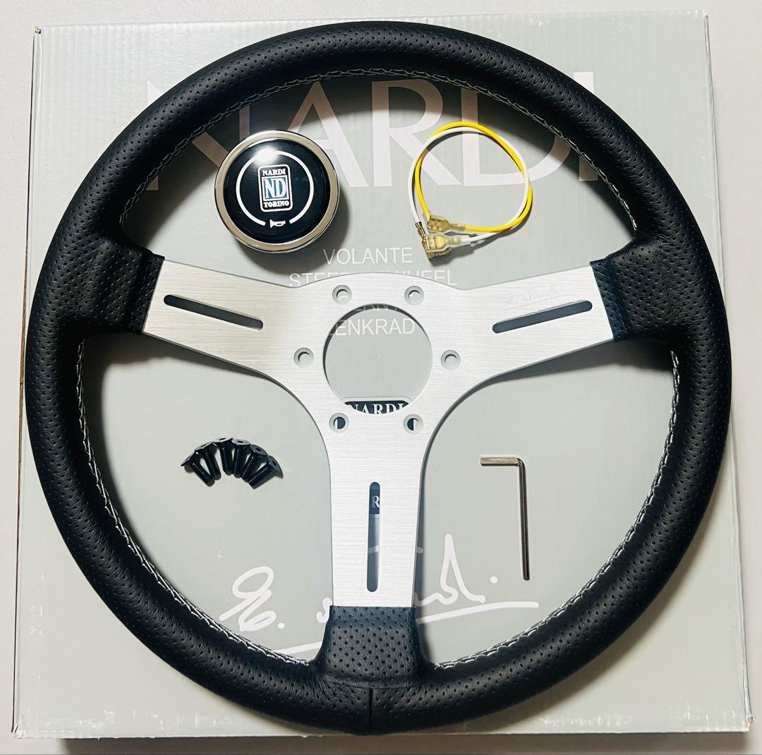 【最終値下げ】ナルディ（NARDI） クラシック レザーステアリング 13インチ