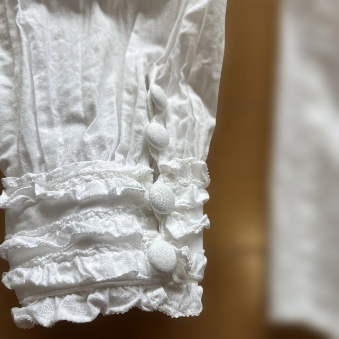 ピンクハウスピコフリルブラウス