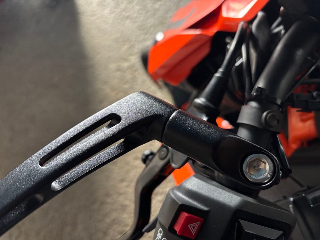 DAYTONA パラレルミラー ヘキサゴン 左右セット