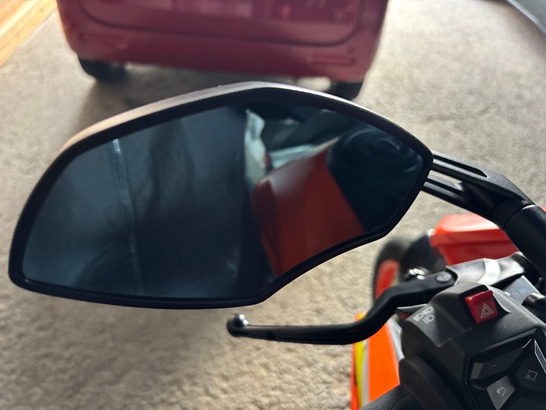 DAYTONA パラレルミラー ヘキサゴン 左右セット