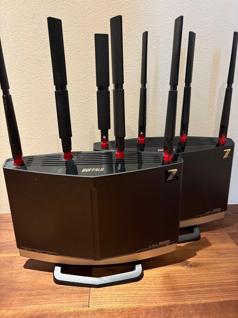 WXR18000BE10P 2台セット WIFI7対応 トライバンド ルーター