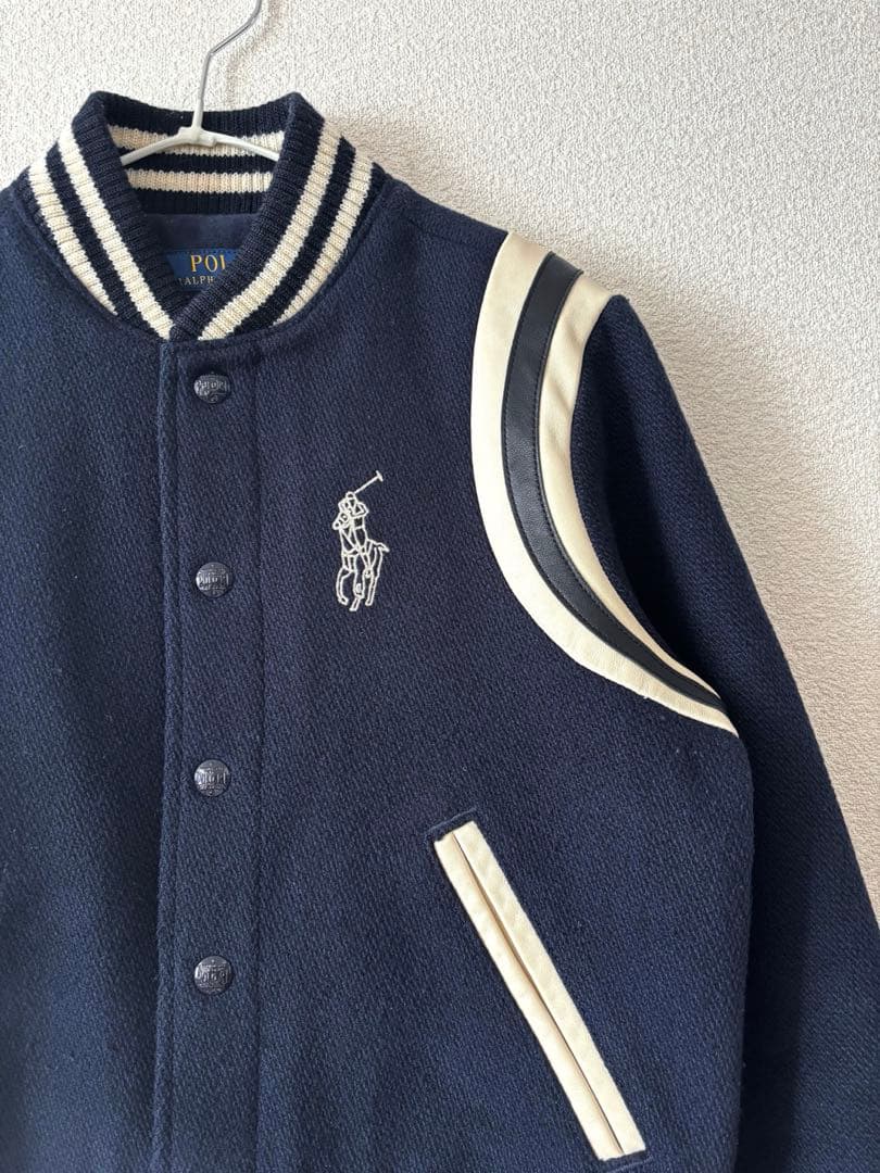 国内正規品　ラルフローレン　ウールブレンド　ボンバージャケット　XS