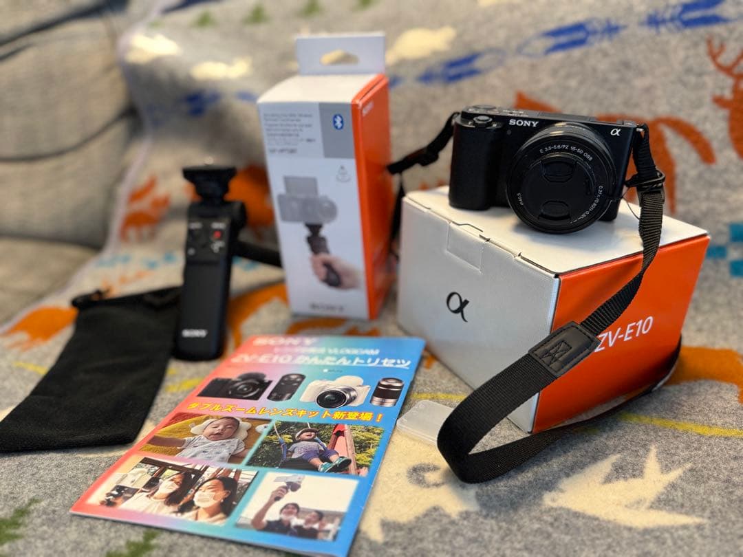 zv-e10 SONY ハンドグリップ付き