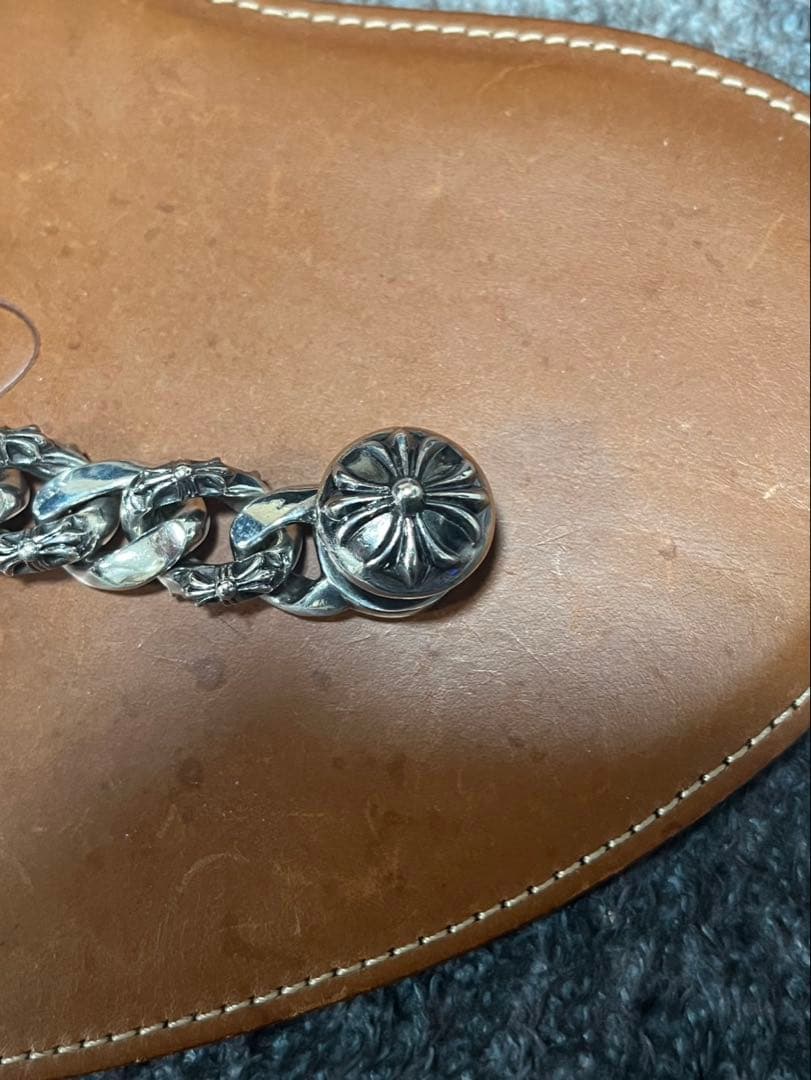 期間限定　クロムハーツファンシーリンククリップシルバーブレスレット 13リンク