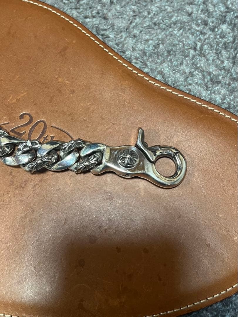 期間限定　クロムハーツファンシーリンククリップシルバーブレスレット 13リンク