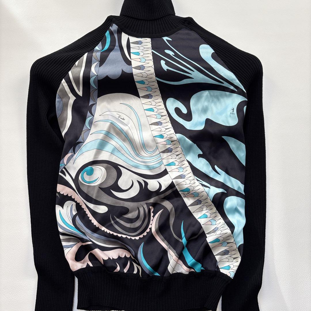 EMILIO PUCCI エミリオプッチ イタリア製 プッチ柄 タートルニット