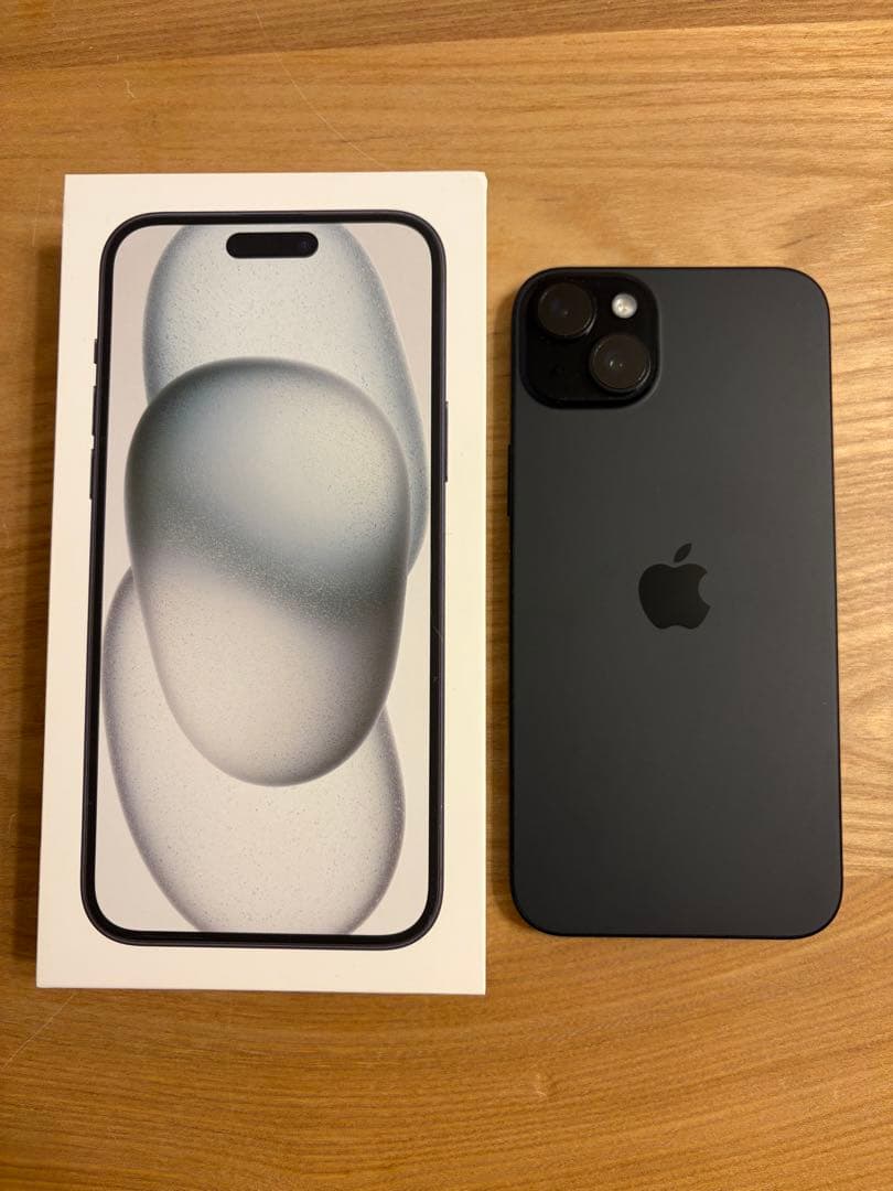 Apple iPhone 15 Plusブラック 本体　SIMフリー