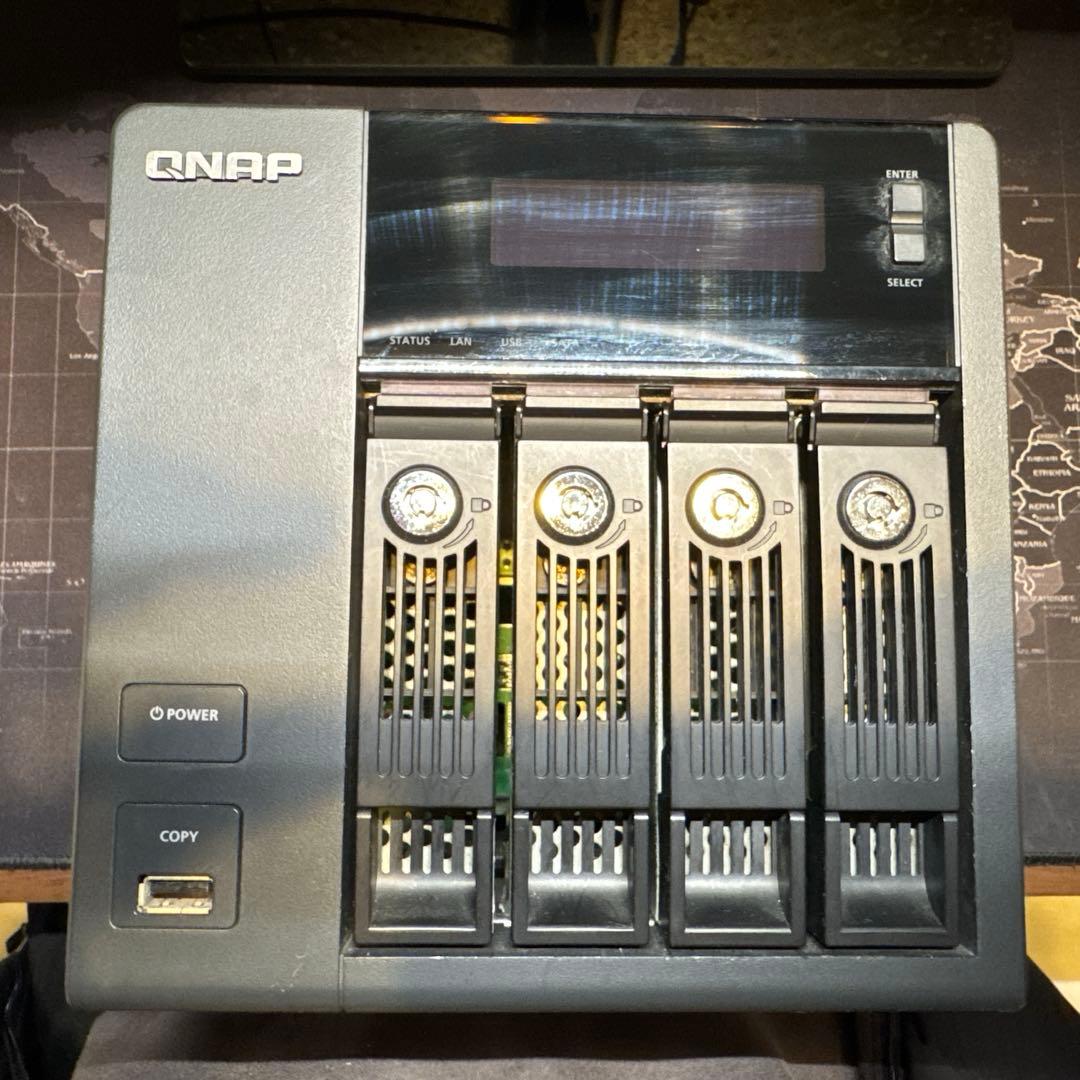 QNAP TS-439PRO Ⅱ+ NAS 4ベイ