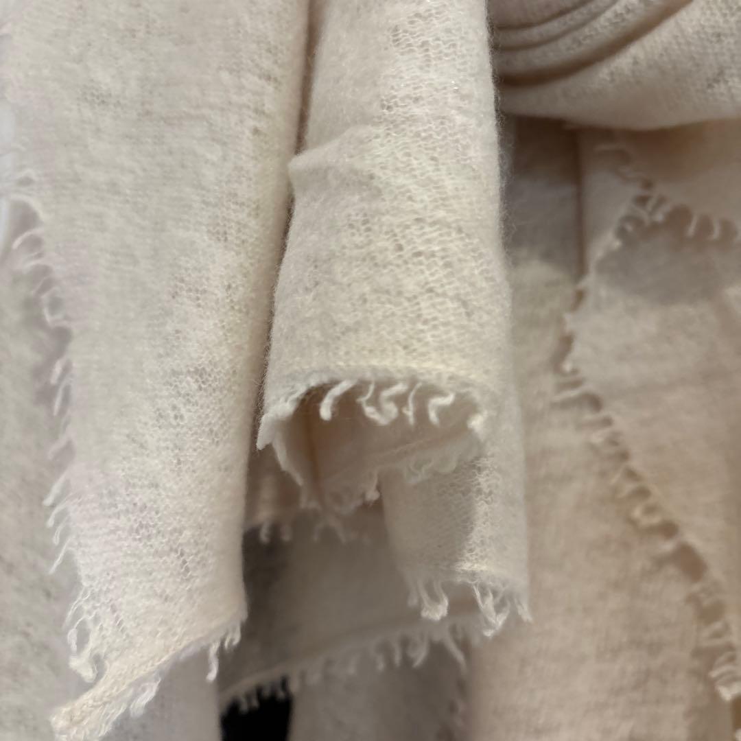 H.P France JANE CARR カシミヤ100%素材ストール