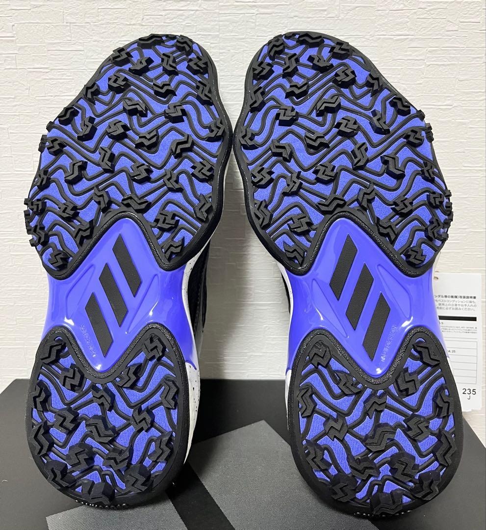 adidas レディースゴルフシューズ 23.5cmブラック IG8749