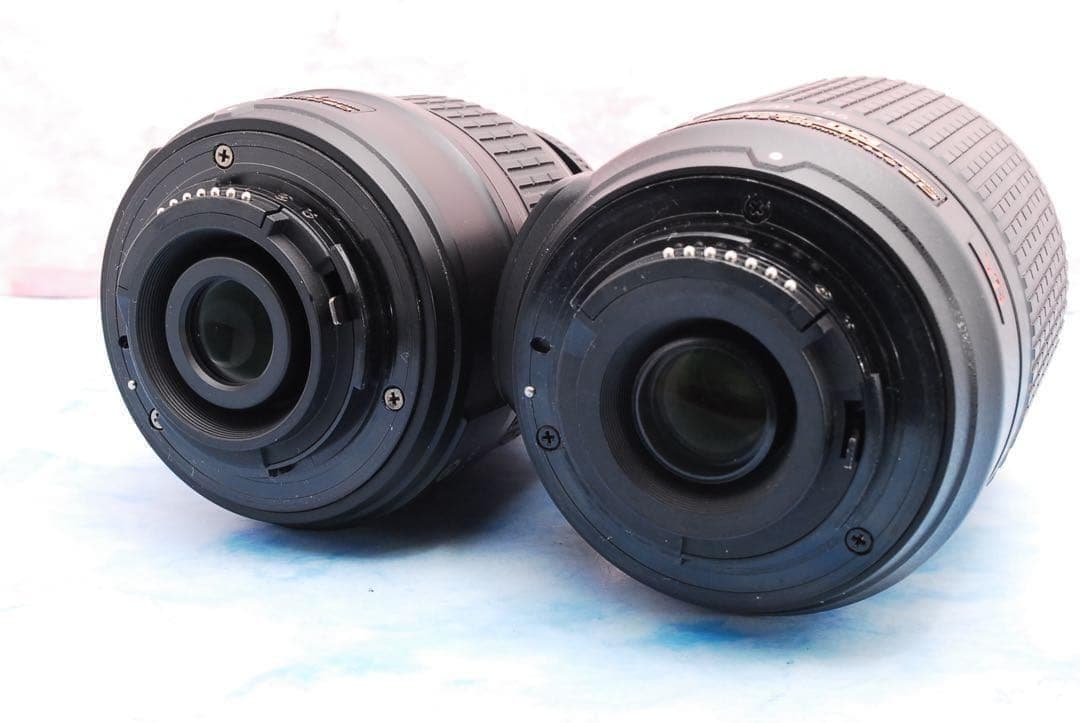 Nikon D40✨一眼レフカメラ✨S数少✨望遠レンズ付Wレンズ✨入門モデル