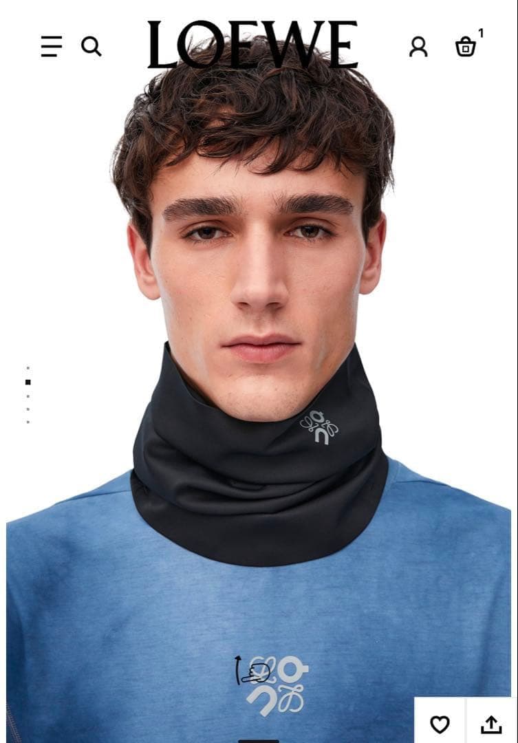 LOEWE×on ネックウォーマー