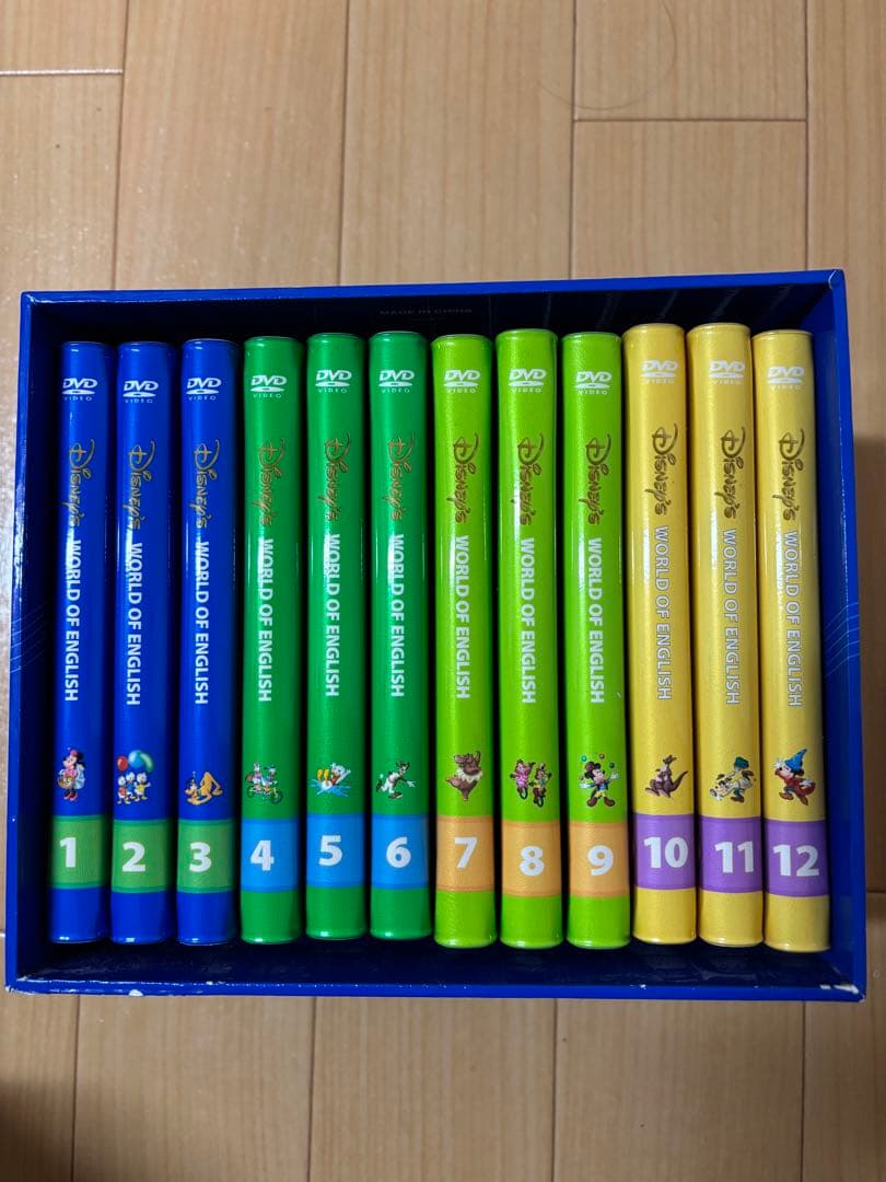 【一部未使用】ワールドファミリー　ディズニー英語教材DWE