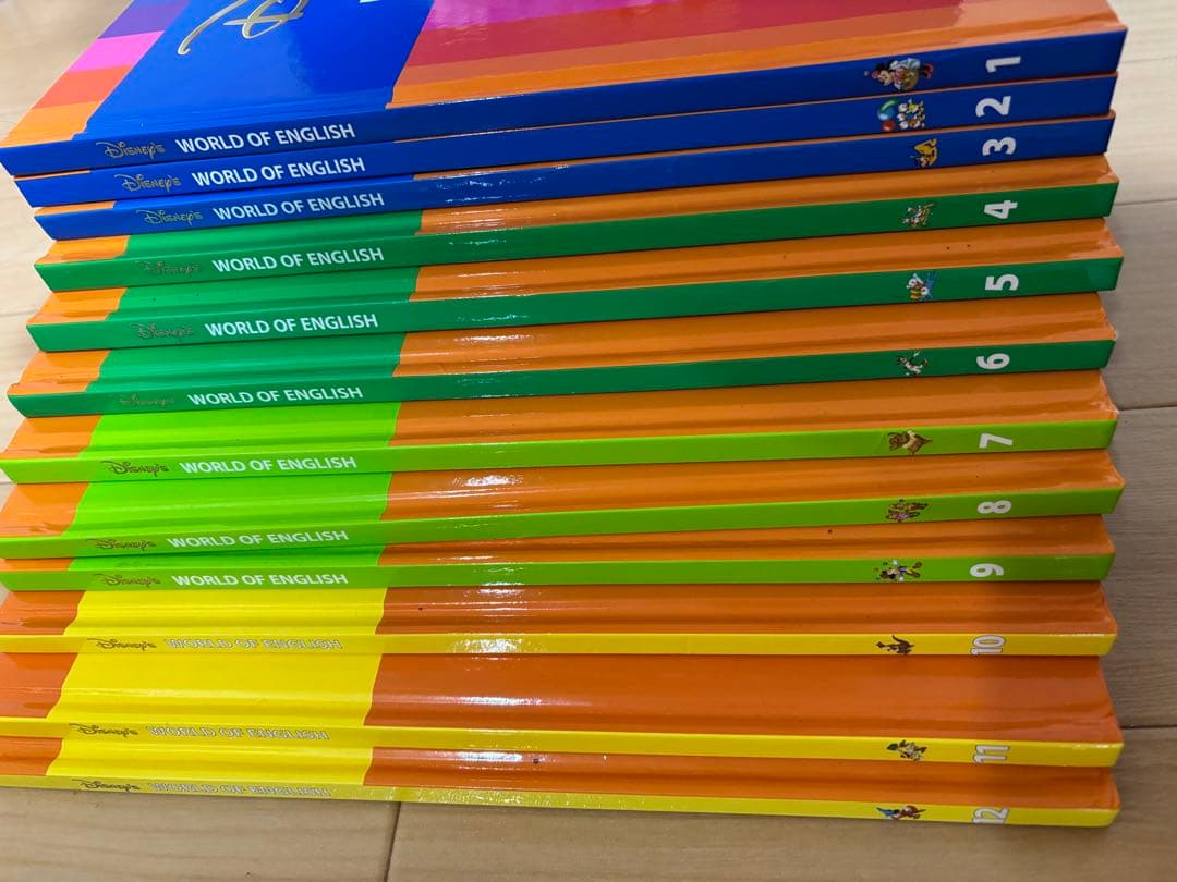 【一部未使用】ワールドファミリー　ディズニー英語教材DWE