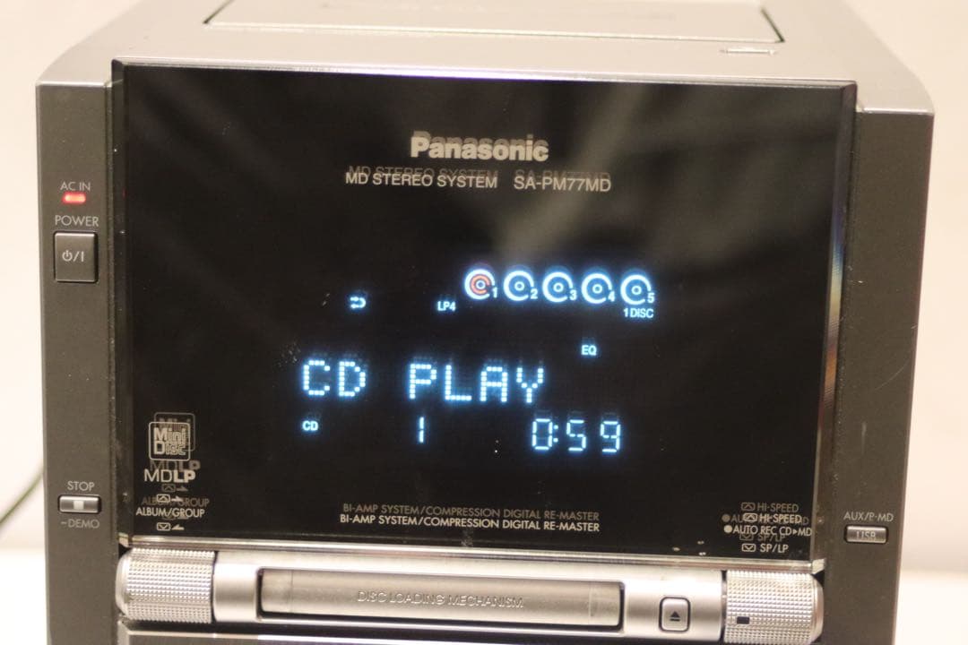 Panasonic パナソニック システムコンポ　SA-PM77MD