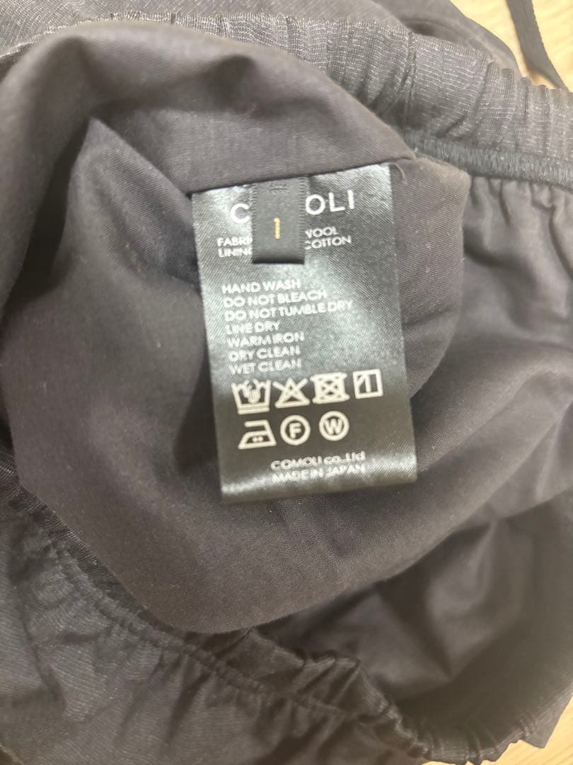 COMOLI セットアップ　25SS