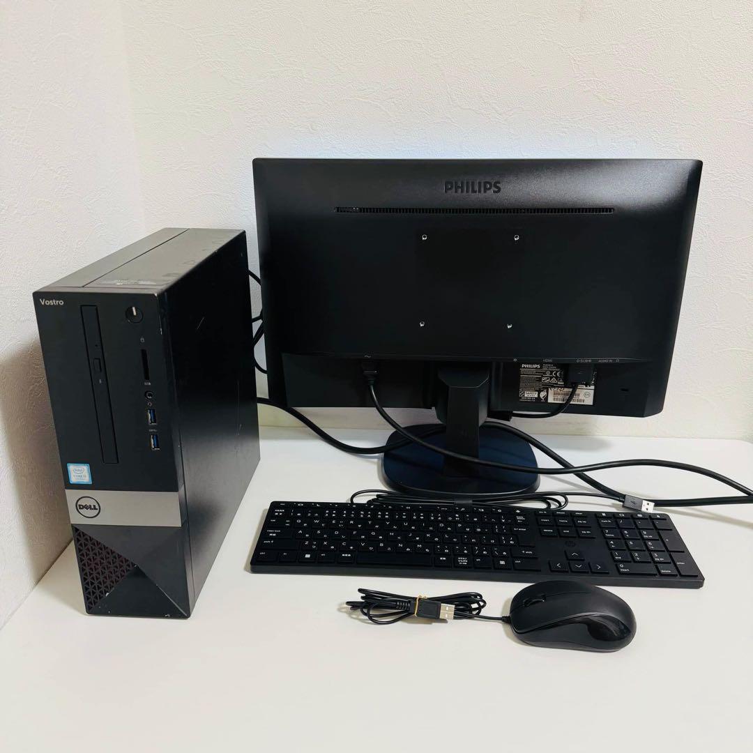 Y560 Dellデスクトップi5 SSD高速 Win11オフィス2024付き