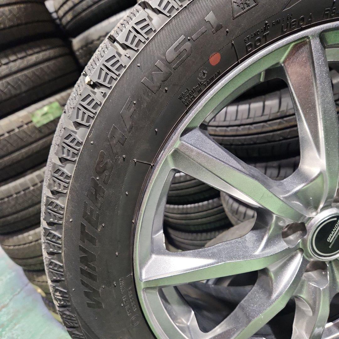 195/60R17　スタッドレス　外アルミホイール付き　4本セット