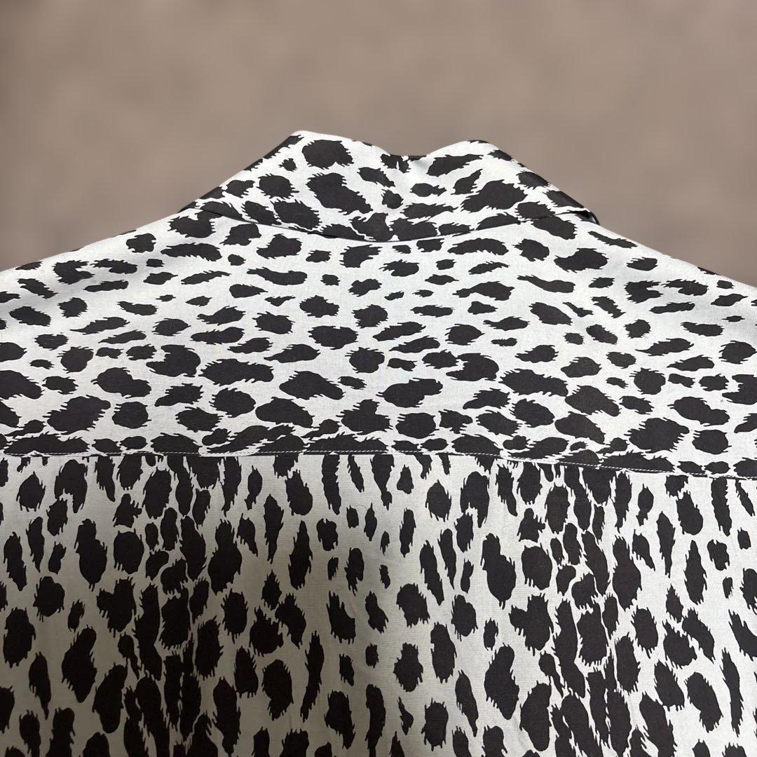 wackomaria ワコマリア レオパード ハワイアン シャツ ブルー M