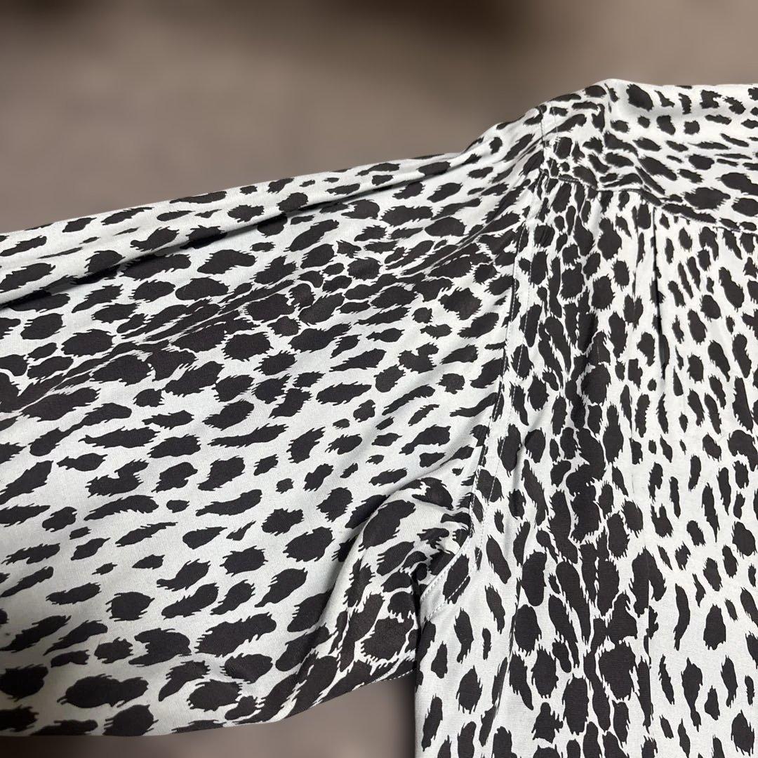 wackomaria ワコマリア レオパード ハワイアン シャツ ブルー M