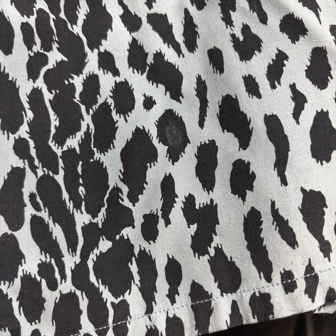 wackomaria ワコマリア レオパード ハワイアン シャツ ブルー M