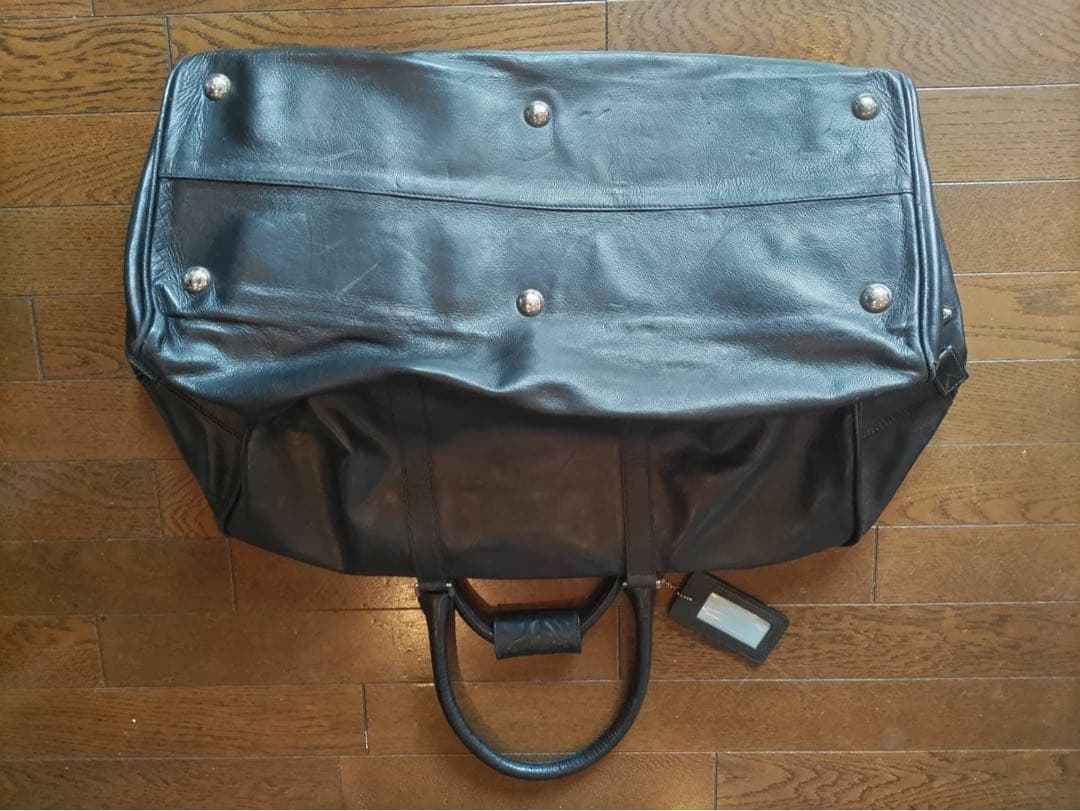 PRADA ボストンバッグ ブラック レザー