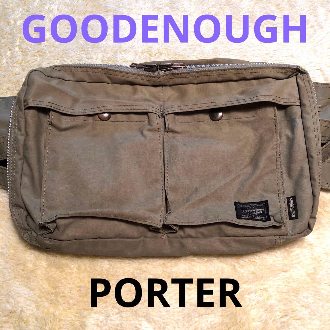 PORTER X GOODENOUGH ポーター　グッドイナフ ウエストポーチ