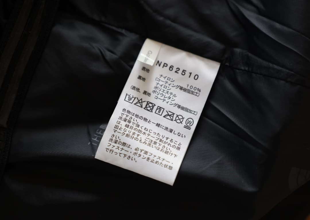 THE NORTH FACE NP62510 マウンテンジャケット ブラック