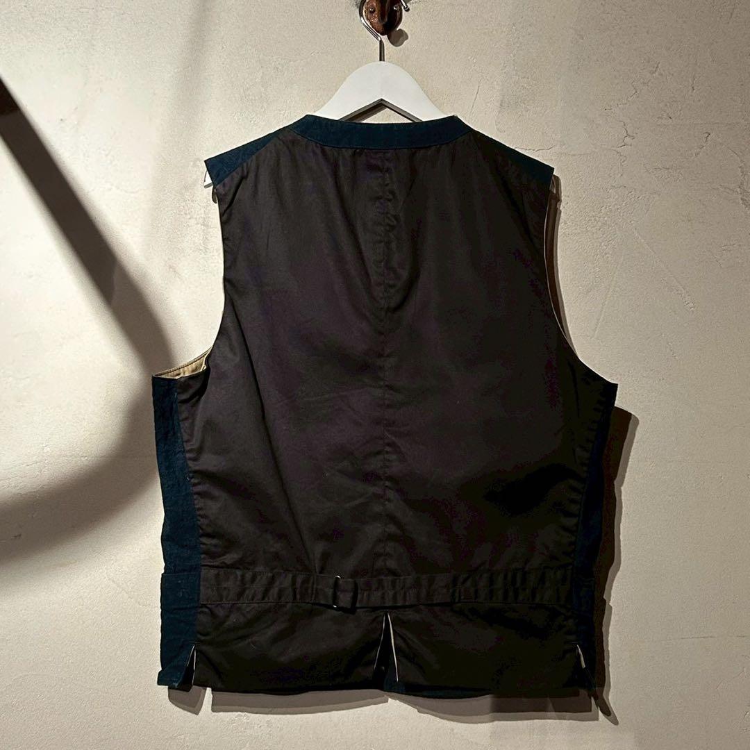 【美品】ミスターフリーダム × シュガーケーン レンジベスト インディゴ 38