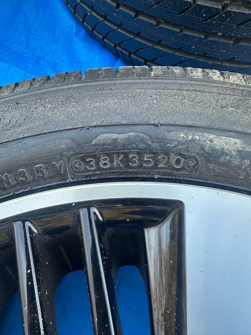 30系後期アルファード&ヴェルファイア純正18インチ ホイールタイヤセット