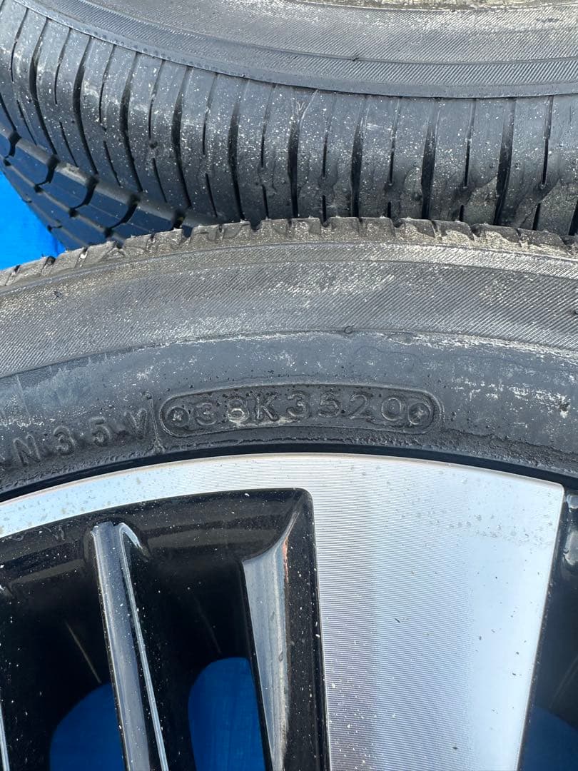 30系後期アルファード&ヴェルファイア純正18インチ ホイールタイヤセット