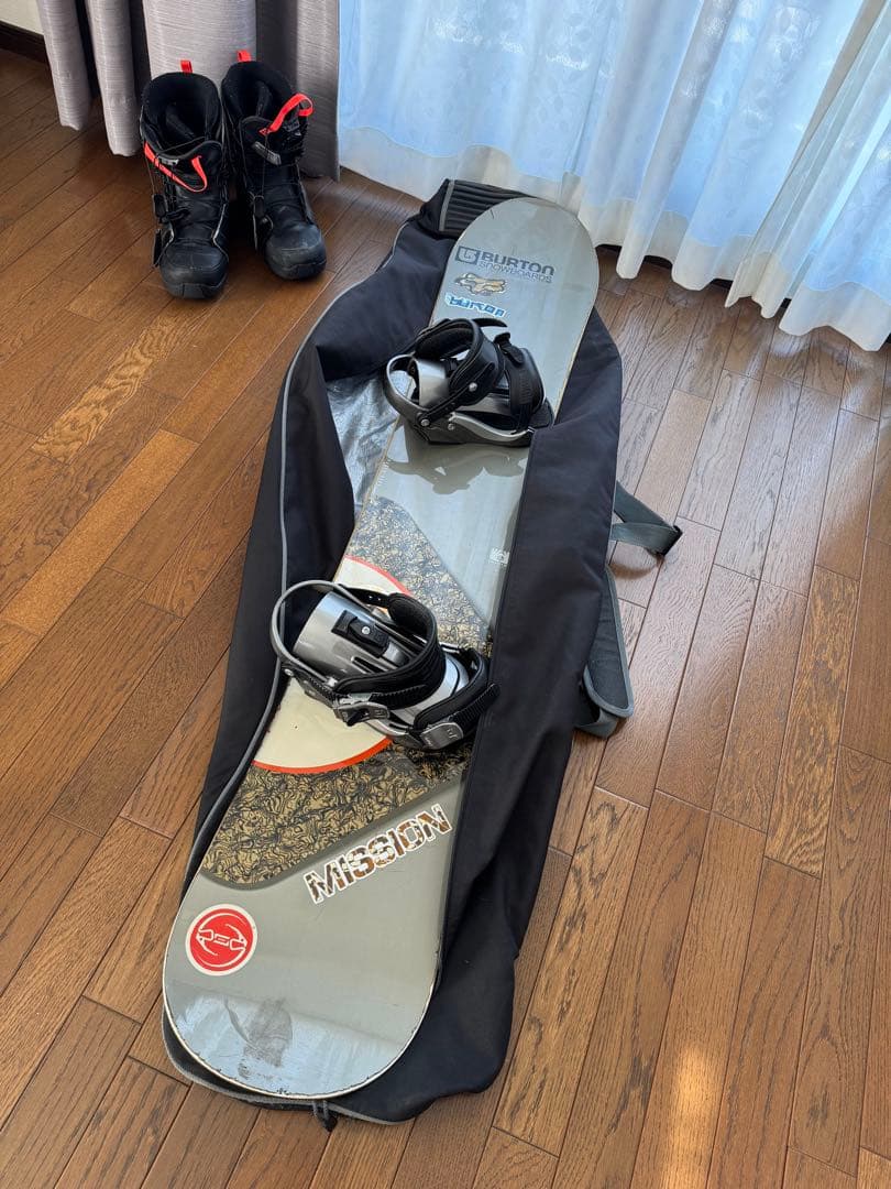 BURTON スノーボード 3点セット 板＋ビンディング＋ブーツ27.5cm