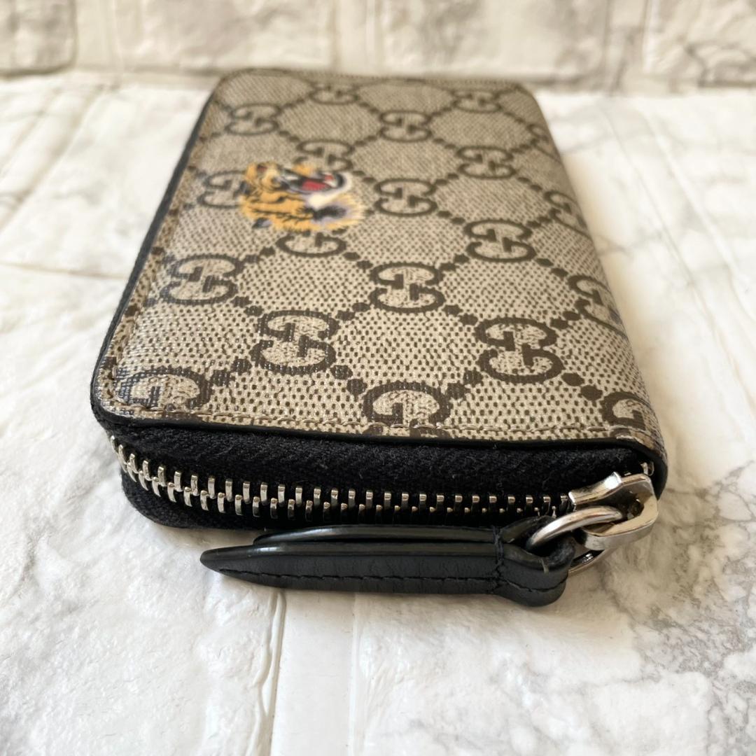 極美品✨GUCCI グッチ ケース タイガー GG スプリーム ミケーレ期