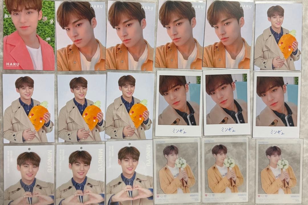 ミンギュ　トレカ　まとめ